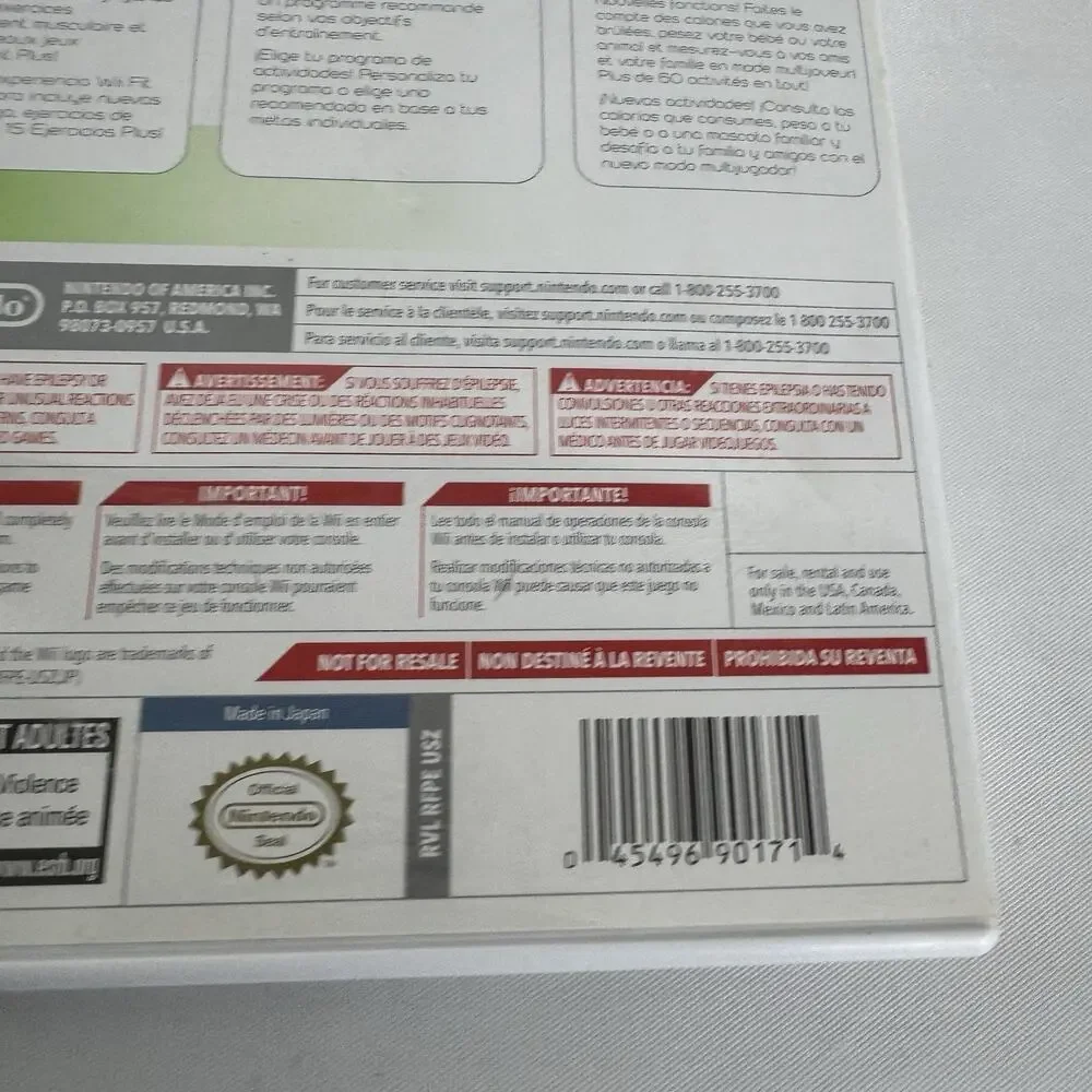 Wii Fit &‎ Wii Fit Plus (Nintendo Wii, 2009) Complete W/ Manual - Fitness Game